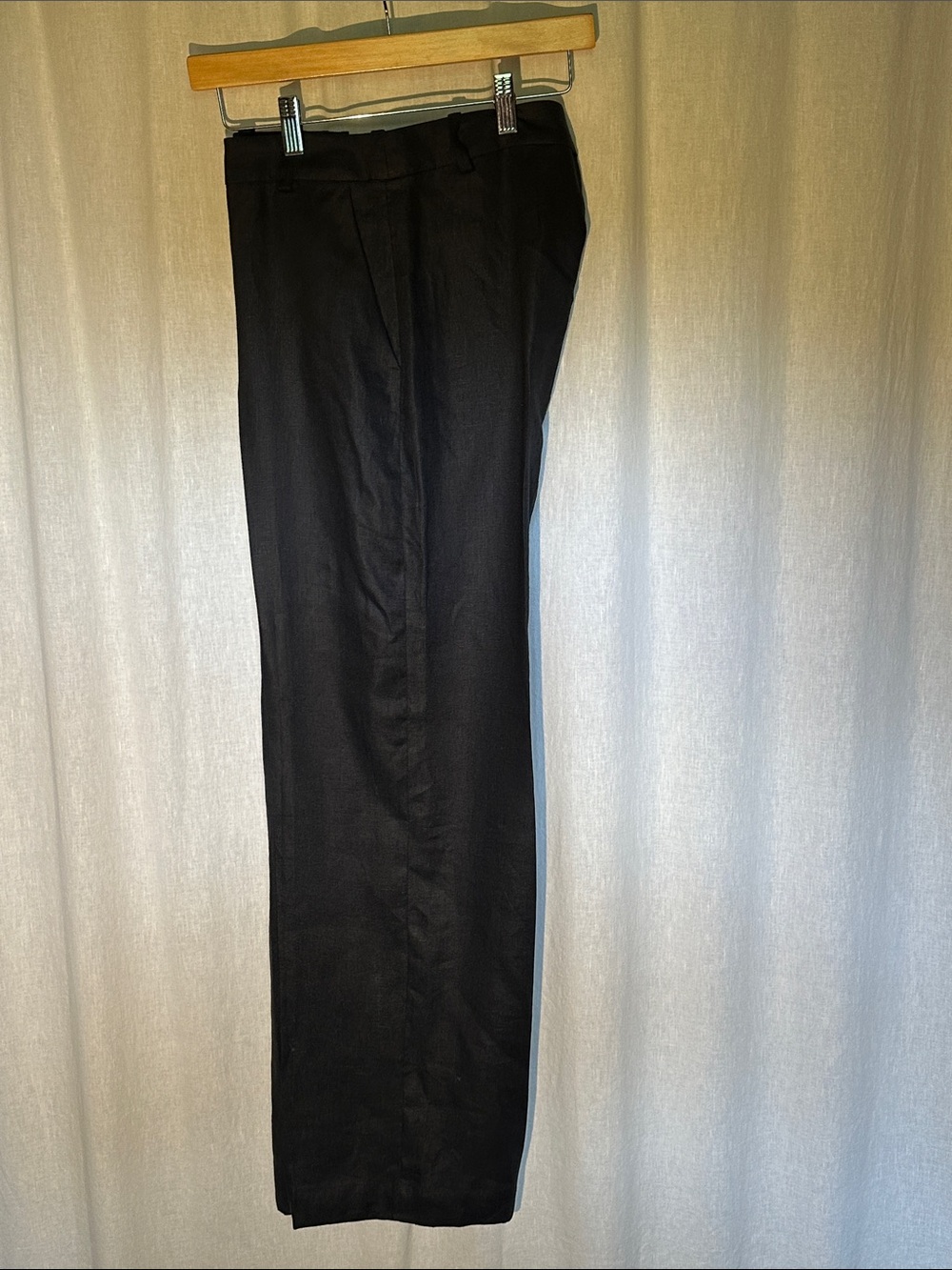 & OTHER STORIES Black Linen Pants EU 42